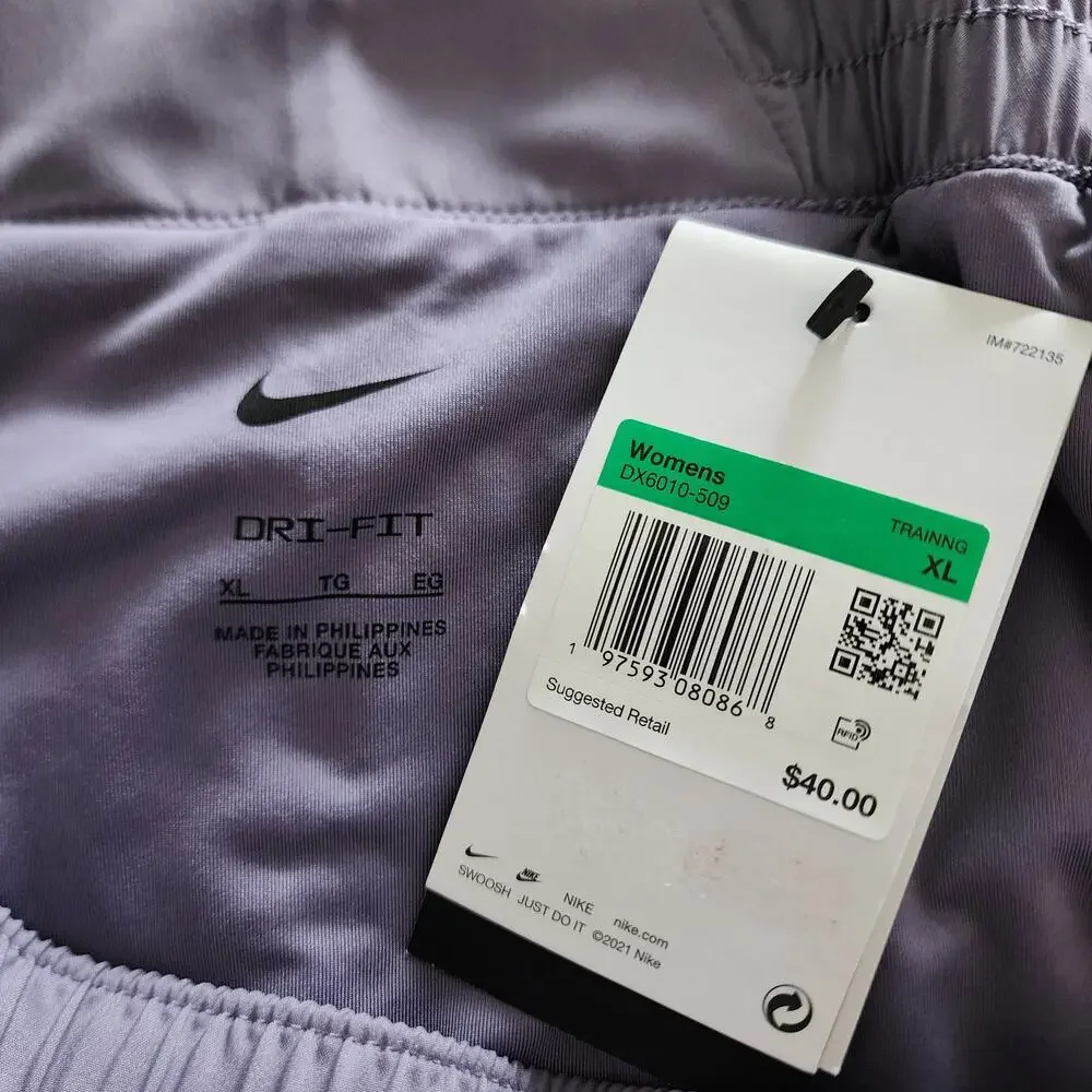 NEW Nike Dri-Fit training shorts lined running athletic‎ womens size XL